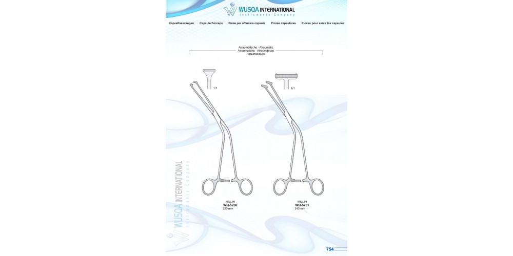 Capsule Forceps 